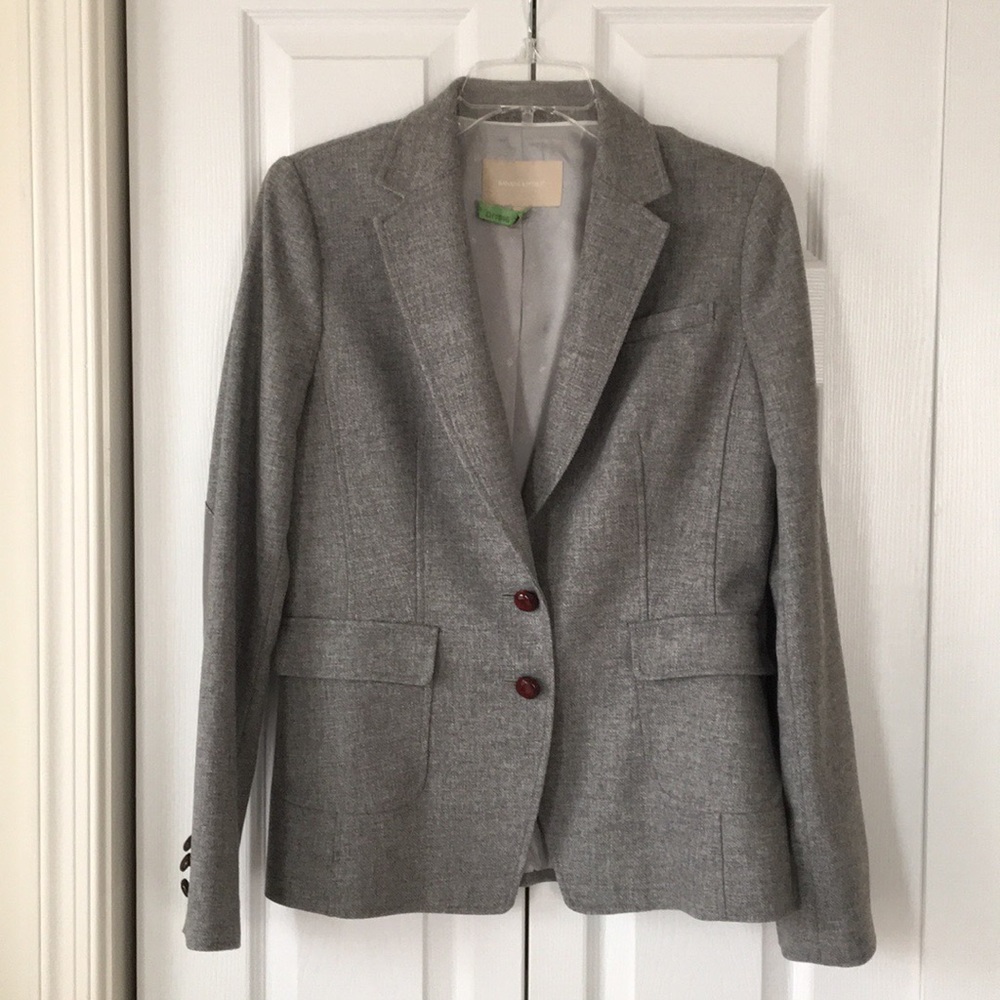 Banana Republic Gray Blazer